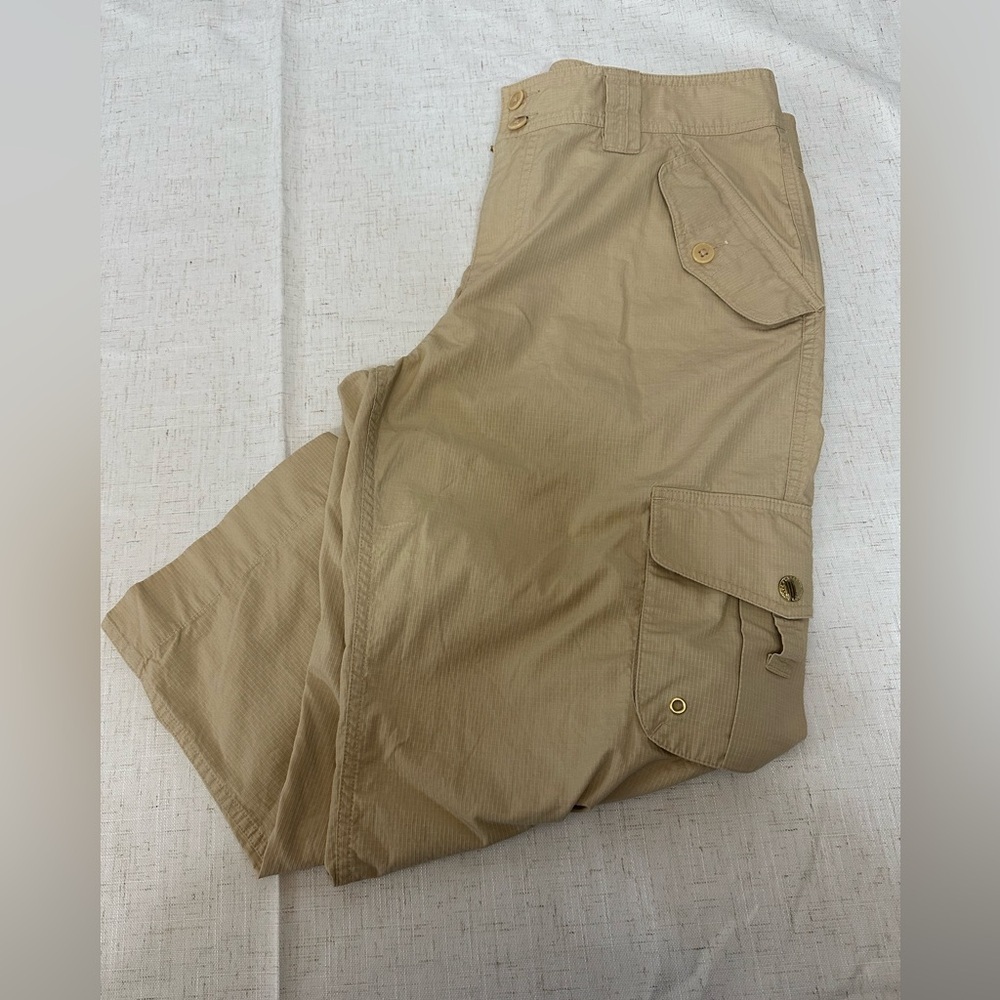 Lauren Ralph Lauren Tan Cargo Shorts for Versatile Style - Picture 9 of 12